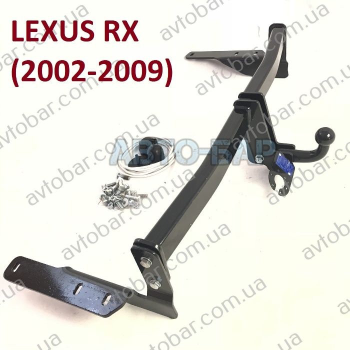 Фаркоп Lexus RX. Прицепное Лексус РХ. 300 \ 350 \ 400\ 450 + Розетка