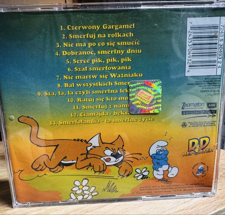 Smerfne Hity Smerfy vol 8 CD VG