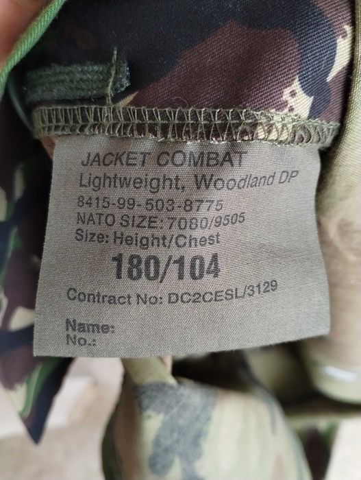 DPM Combat Lighweight 180/104 bluza jacket