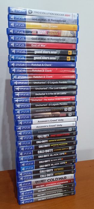 Jogos PlayStation 4 bom estado