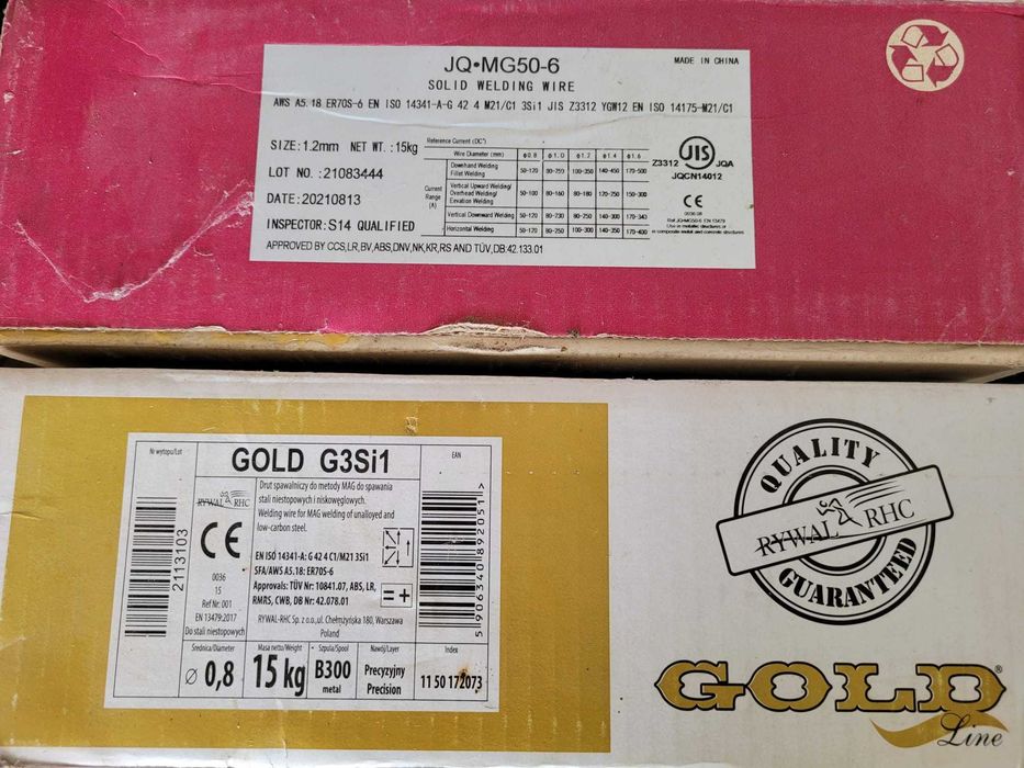 drut spawalniczy  1,2mm