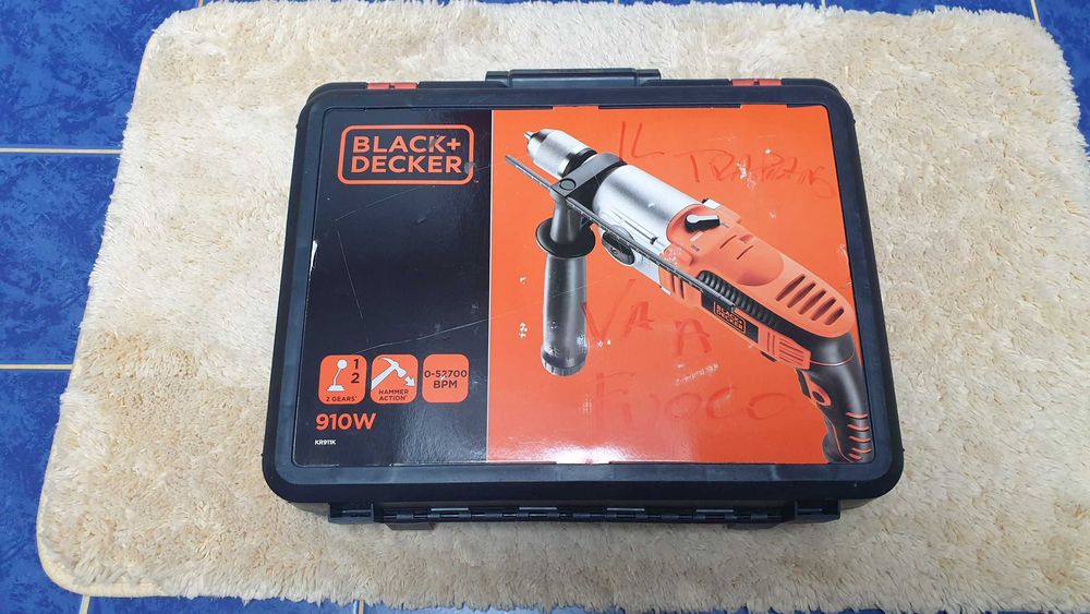 Wiertarka Black&Decker KR911 910W udarowa
