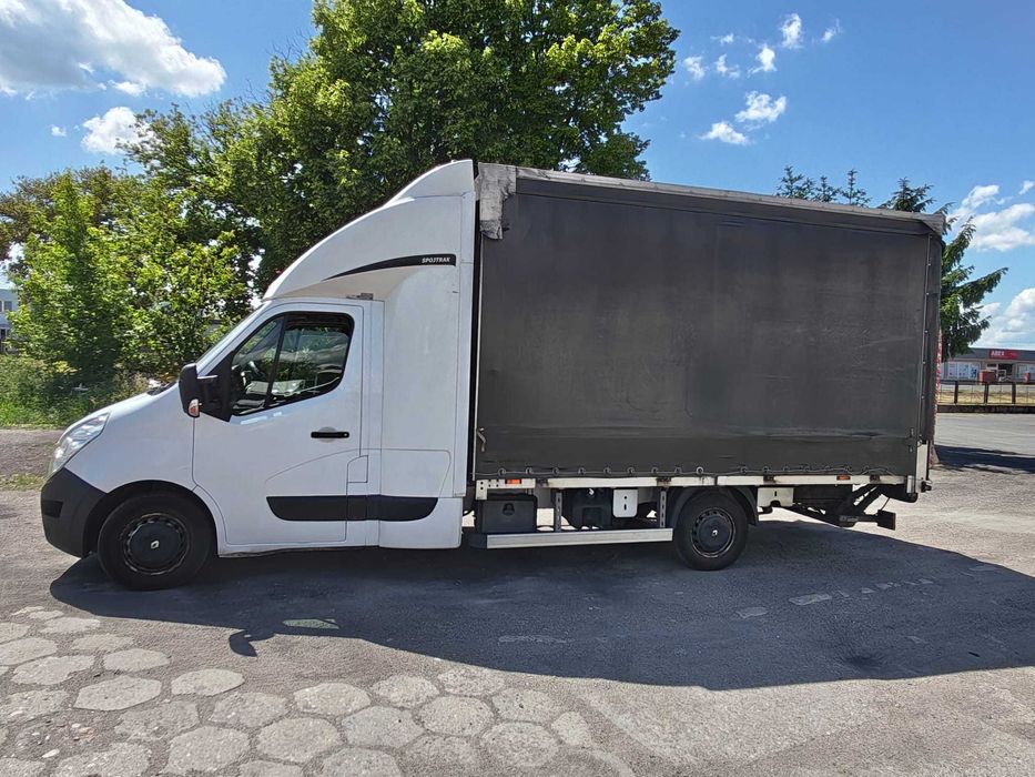 Renault master 2019r. plandeka twincab z windą