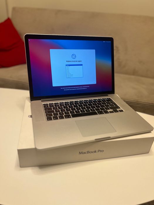 Apple MacBook Pro 15 Retina - Late 2013 A1398 i7 8GB 256GB świeża bat.