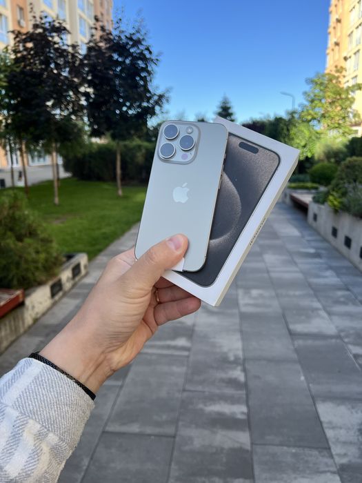 Стан нового 15Pro 128Gb з фізичною сім картою