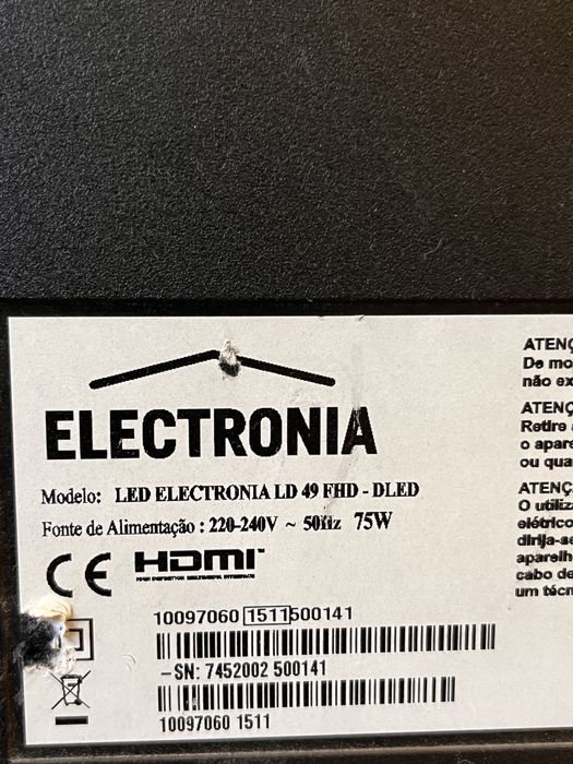 Televisao eletronia 49 polegadas