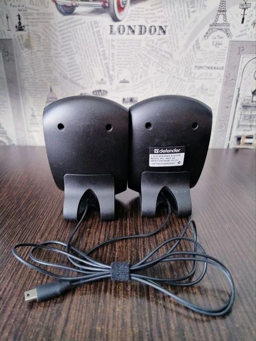 Колонки Defender 2.0 USB для ПК/ноутбука