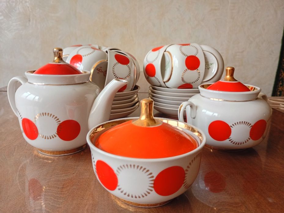Чайний сервіз "горох"