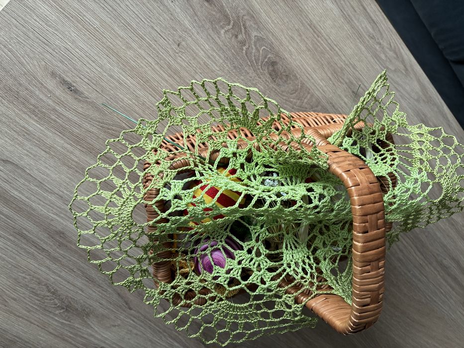 Serwetka na koszyk wielkanocny 30 cm