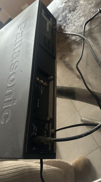 Leitor de casetes VHS panasonic