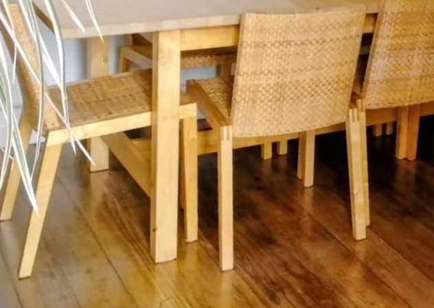 Mesa de Jantar  grande em Madeira