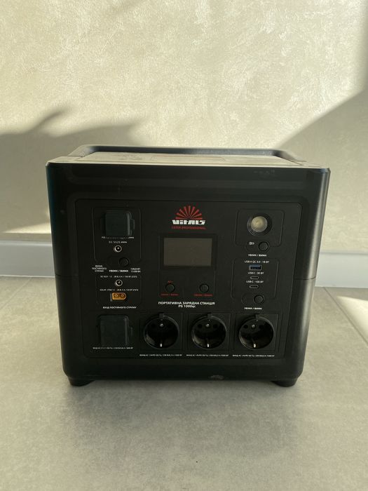 Портативна зарядна станція Vitals Professional PS 1000qc