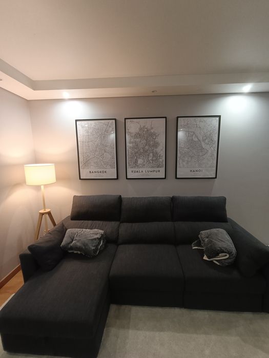 Sofá IKEA ESKILSTUNA c/ Chaise Longue