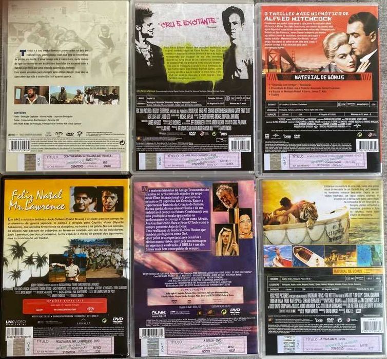 DVD's Raros, em ótimo estado [Parte I]