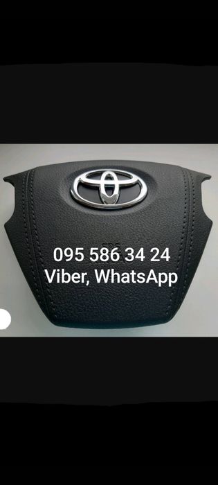 Крышка заглушка подушка безопасности руля Тойота