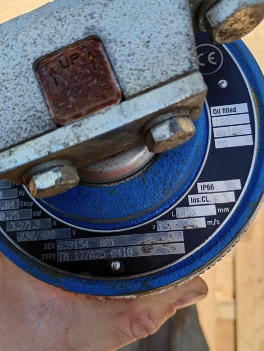 Elektrobęben Van Der Graaf B.V 0.75kw