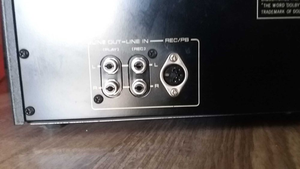 Onkyo TA-600D leitor de cassetes / K7 - limpo e revisto