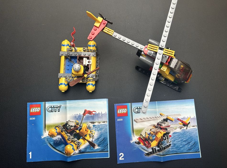 Lego City 2230 Helicopter and Raft