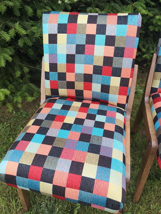 Krzesła/foteliki Aga Chierowski, PRL, retro