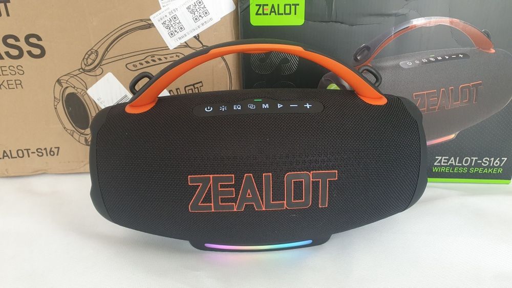 Портативна колонка Zealot s167  100w