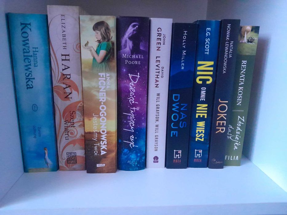 Książki różne gatunki