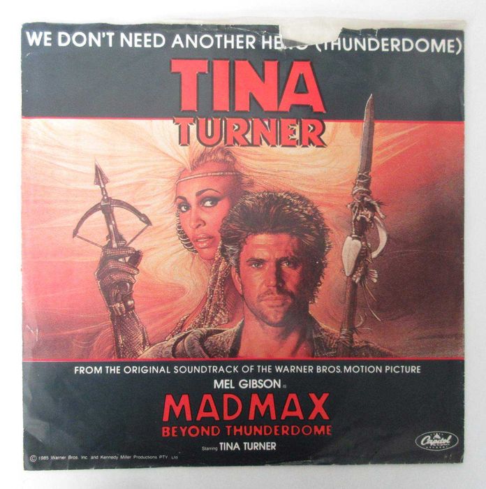 TINA TURNER - We Don't Need Another Hero (Máxi-Single)