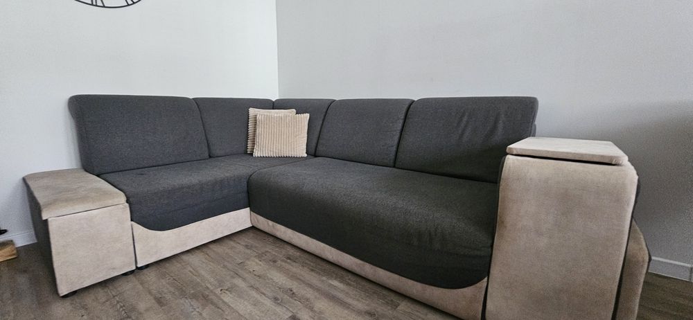 Narożnik z funkcją spania