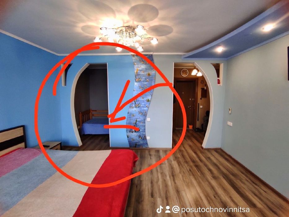 ПОЧАСОВО ПОСУТОЧНО квартира ж/д Вокзал .ц.Рынок .Smart tv