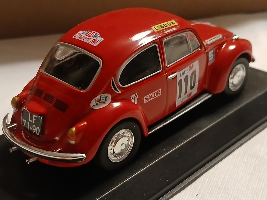 Miniatura 1/43 VW 1302 S Carpinteiro Albino/S.Pereira Rally de Portugal 1971