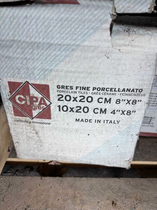Płytki techniczne CIPA gres 20X20 R12/A+B+C V8