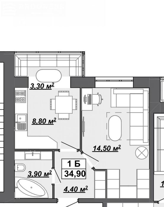 Терміново продам 1 кімнатну Княгинин Центр біля Парку