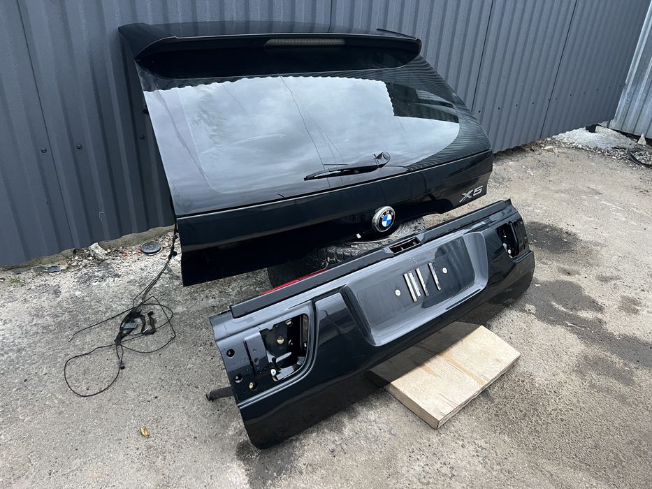 Кришка багажніка bmw e53 x5 ляда скло