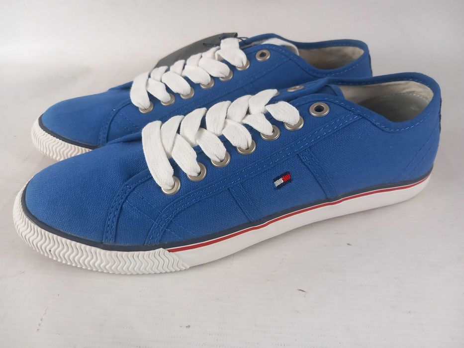 Tommy Hilfiger trampki męskie  niebieski rozmiar 41