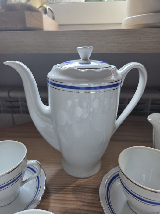 Serwis kawowy porcelana Ćmielów