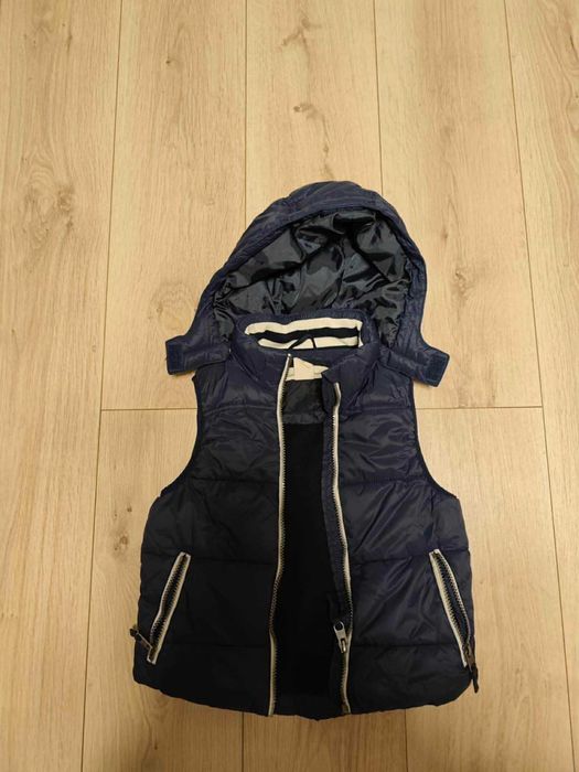 Kurtka 110 +sweter czapka i bezrękawnik