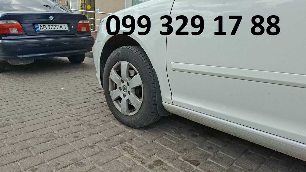 Бризковики Октавія А5, Skoda Octavia A5 VAG оригінал, ціна за комплект