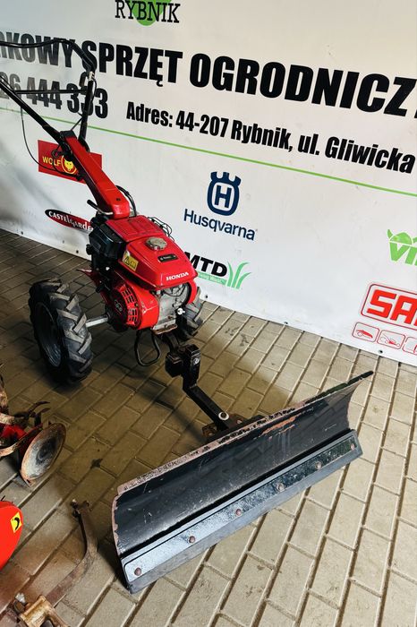 Glebogryzarka spalinowa dzik pług Honda F510 piękny stan/akcesoria