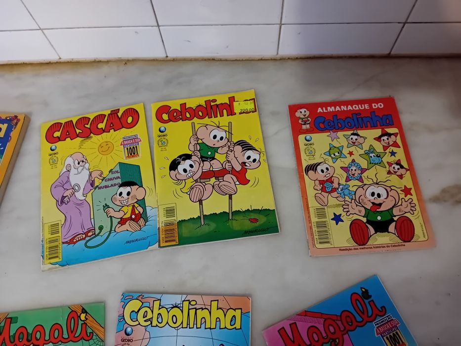 Conjunto de 8 Livrinhos Bandas Desenhadas