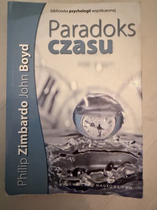Książka Paradoks czasu Philip Zimbardo, John Boyd