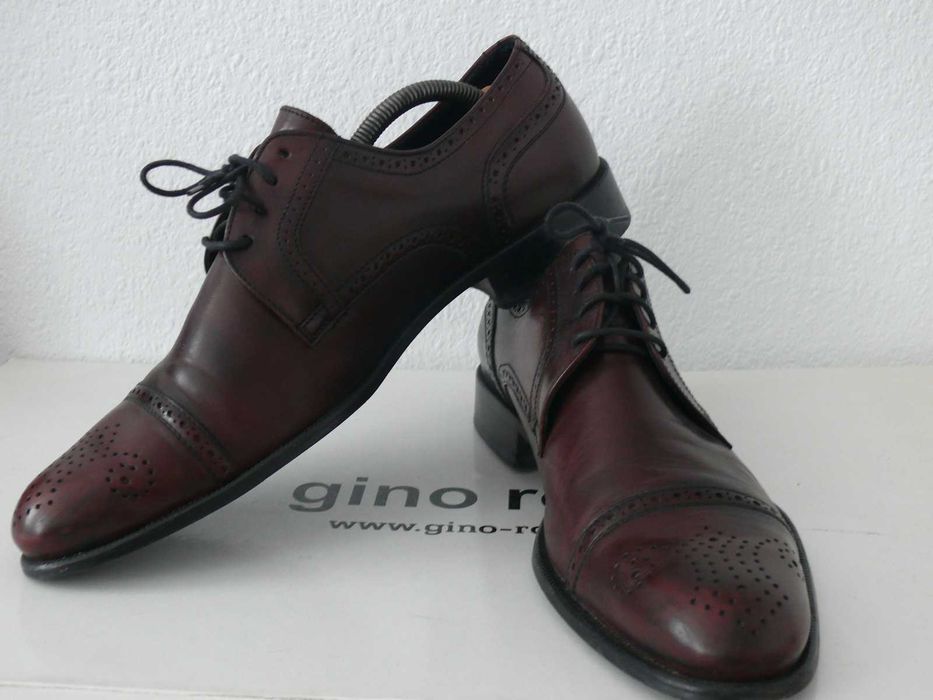 Półbuty męskie eleganckie garniturowe  skóra 100% roz.42