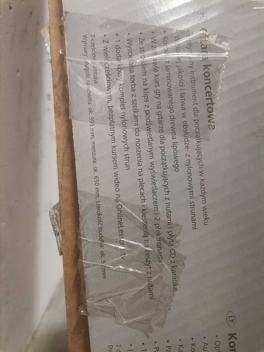 Klasyczna gitara Lidl
