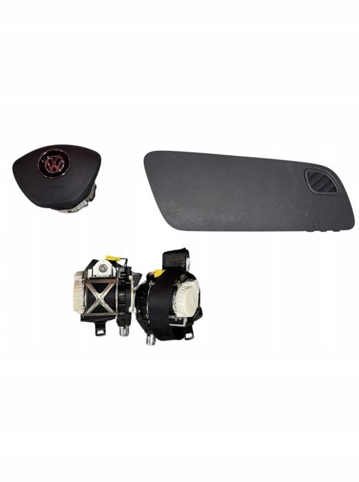 Volkswagen polo 6c 6r airbag komplet poduszki regeneracja
