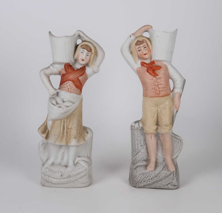 Par de figuras biscuit Alemanha