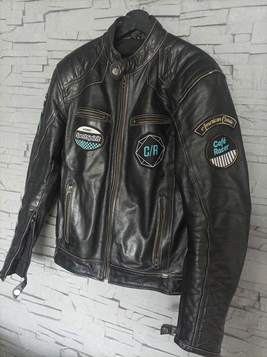 Kurtka motocyklowa skórzana rozmiar S