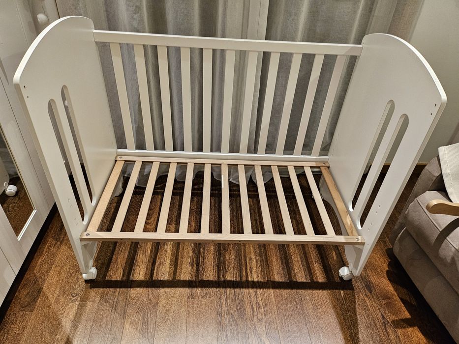 Cama berço grades branca micuna
