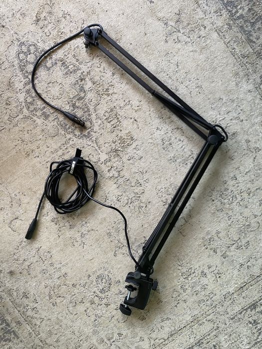 L&M Suporte microfone braço para secretária