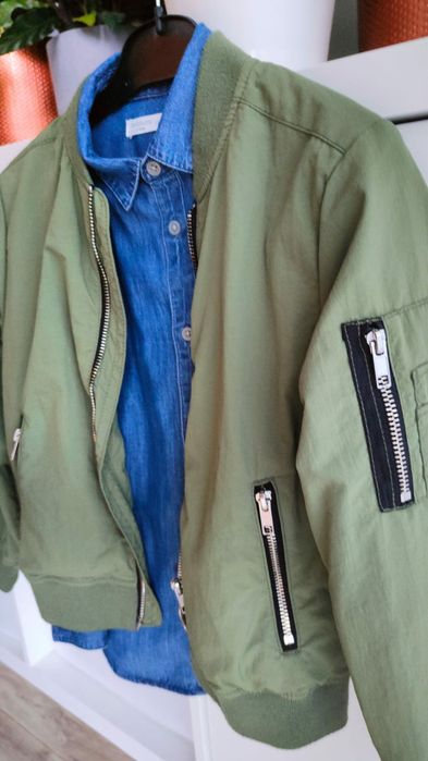 2 kurtki H&M rozm 128