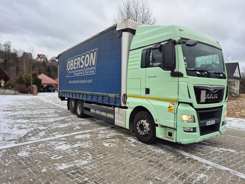MAN TGX 26.440  MAN TGX 26440 euro 6 firanka firana plandeka