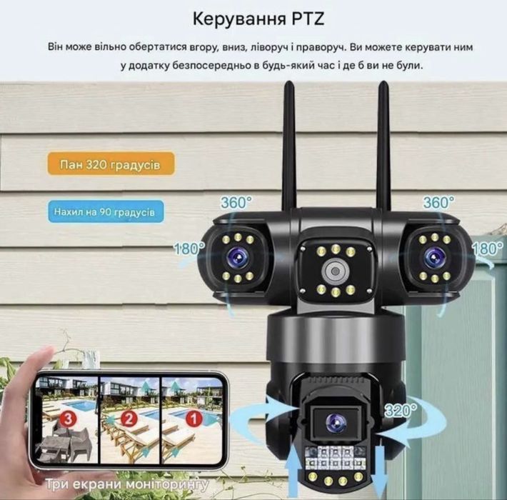 Уличная WiFi камера