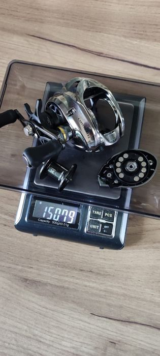 Wędka + multiplikator casting 180 cm długości 0,5 do 8 gramó wyrzutu